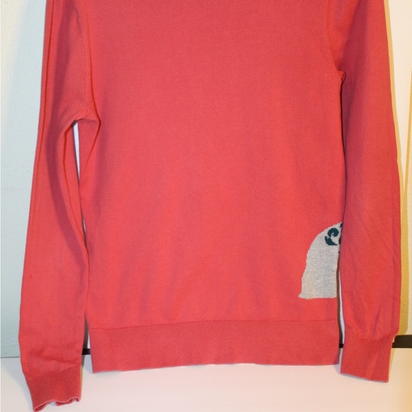 LOFT Red Sweater with Fox Design - Picture 3 of 5